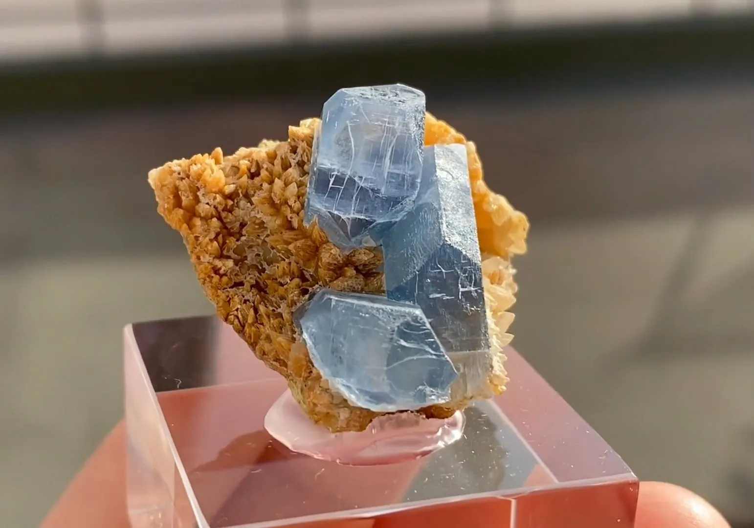 Celestine with Calcite - image 5