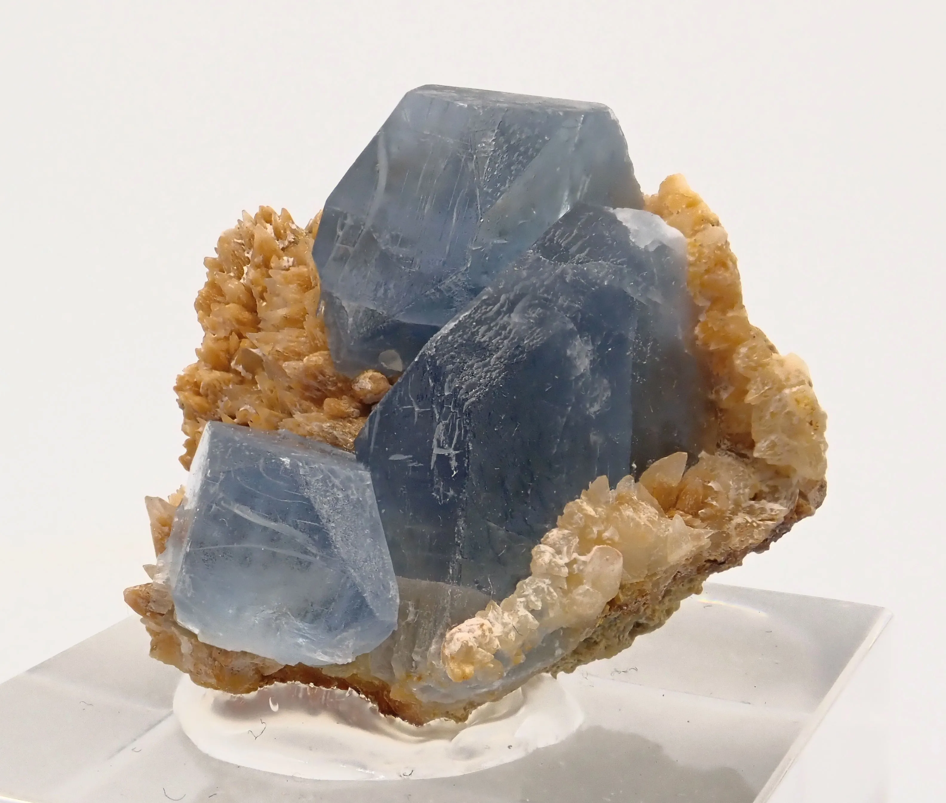 Celestine with Calcite - image 3
