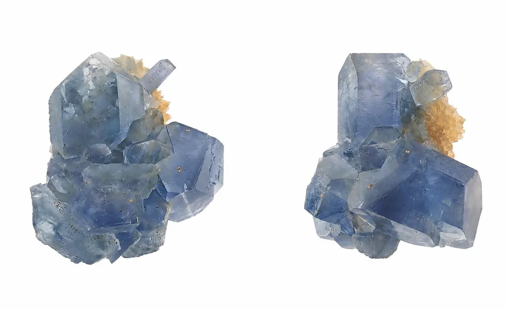 Celestine with Calcite image