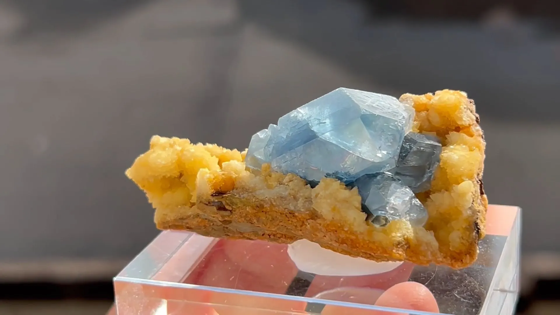 Celestine with Calcite - image 5