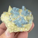 Celestine with Calcite - image 2