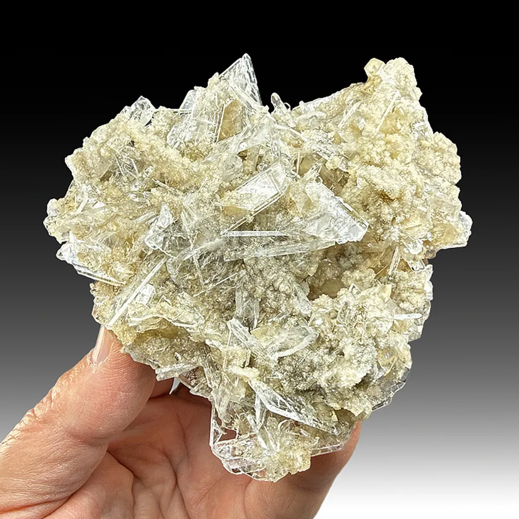Celestine with Calcite image