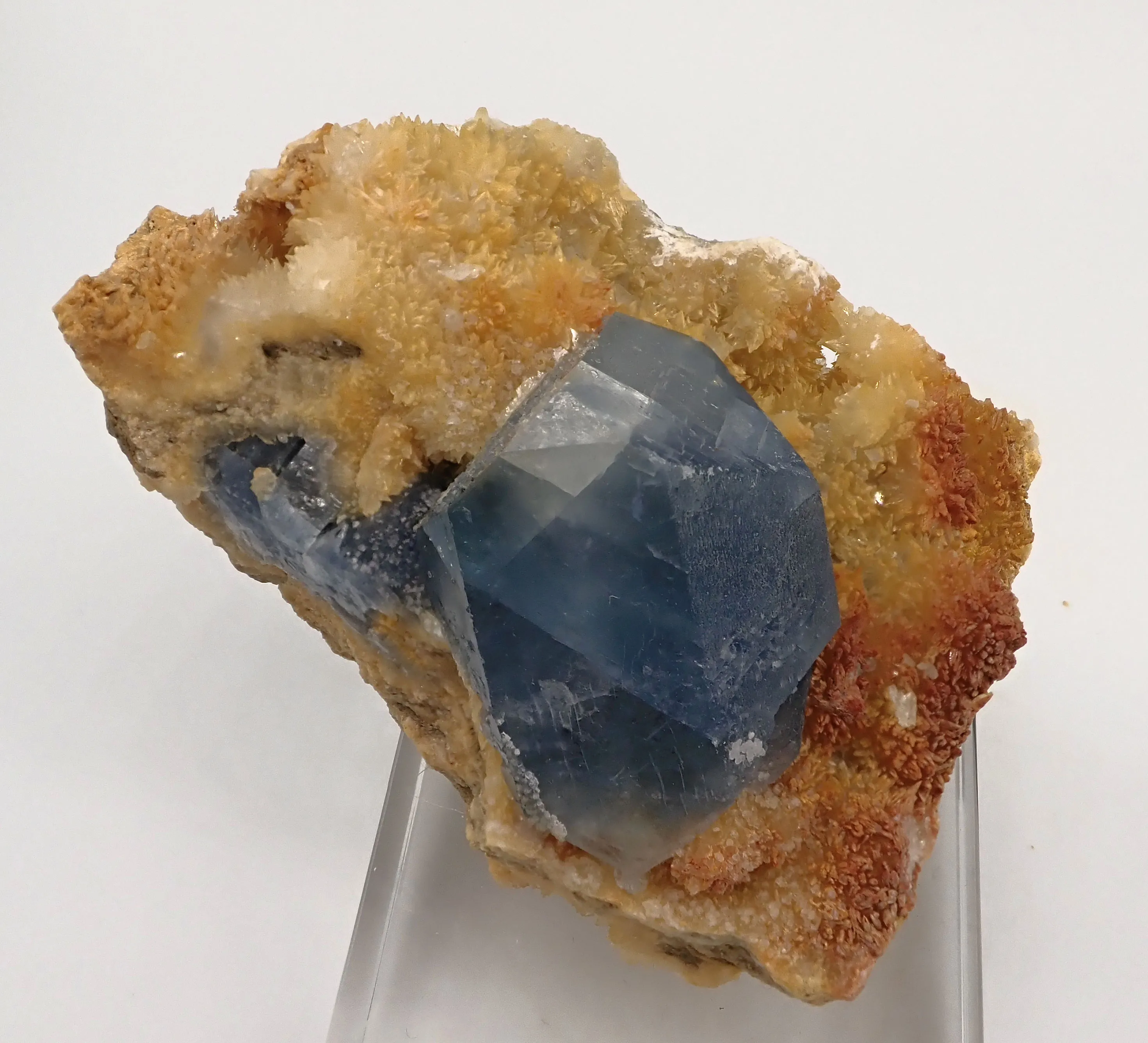 Celestine with Calcite - image 1