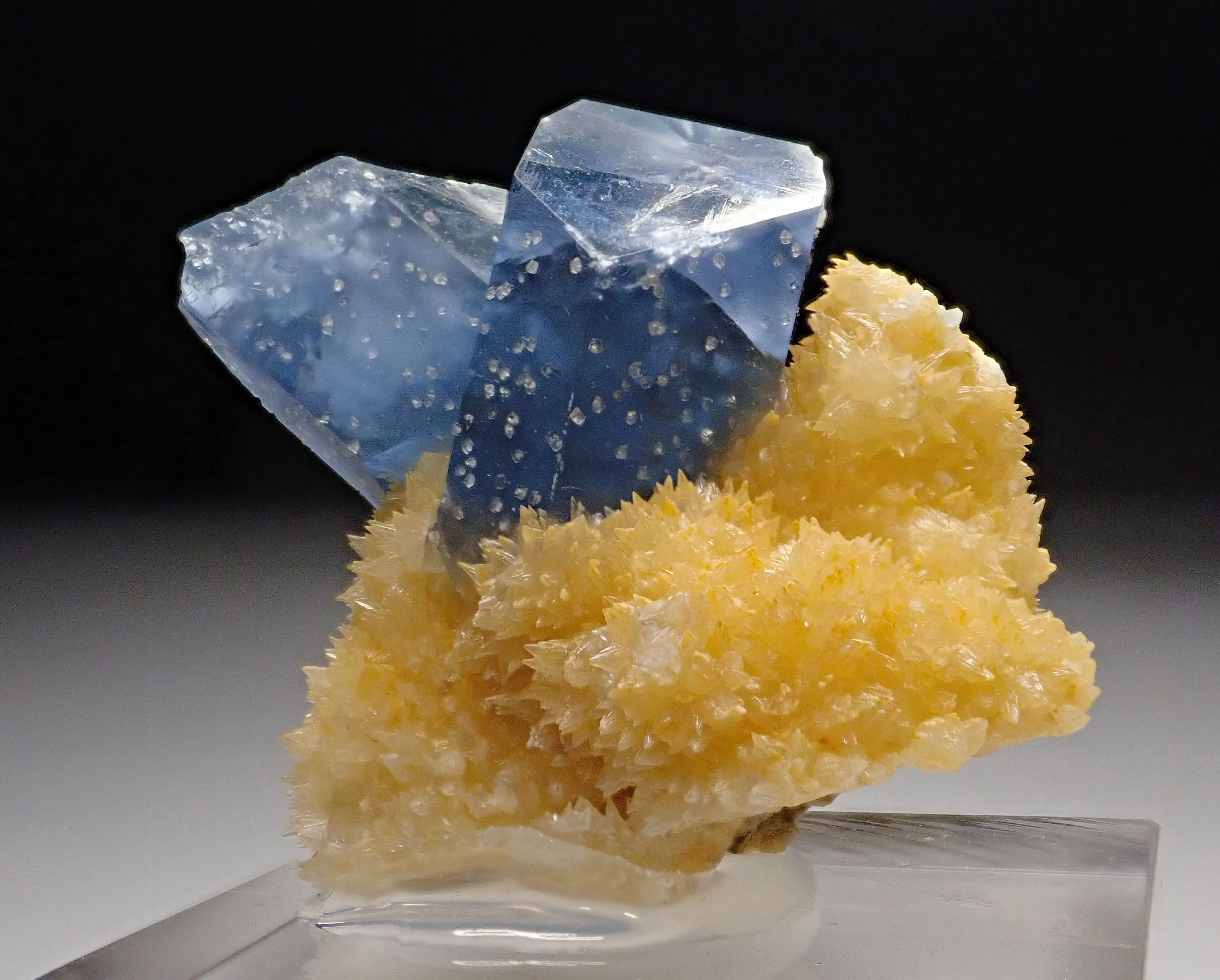 Celestine with Calcite - image 2