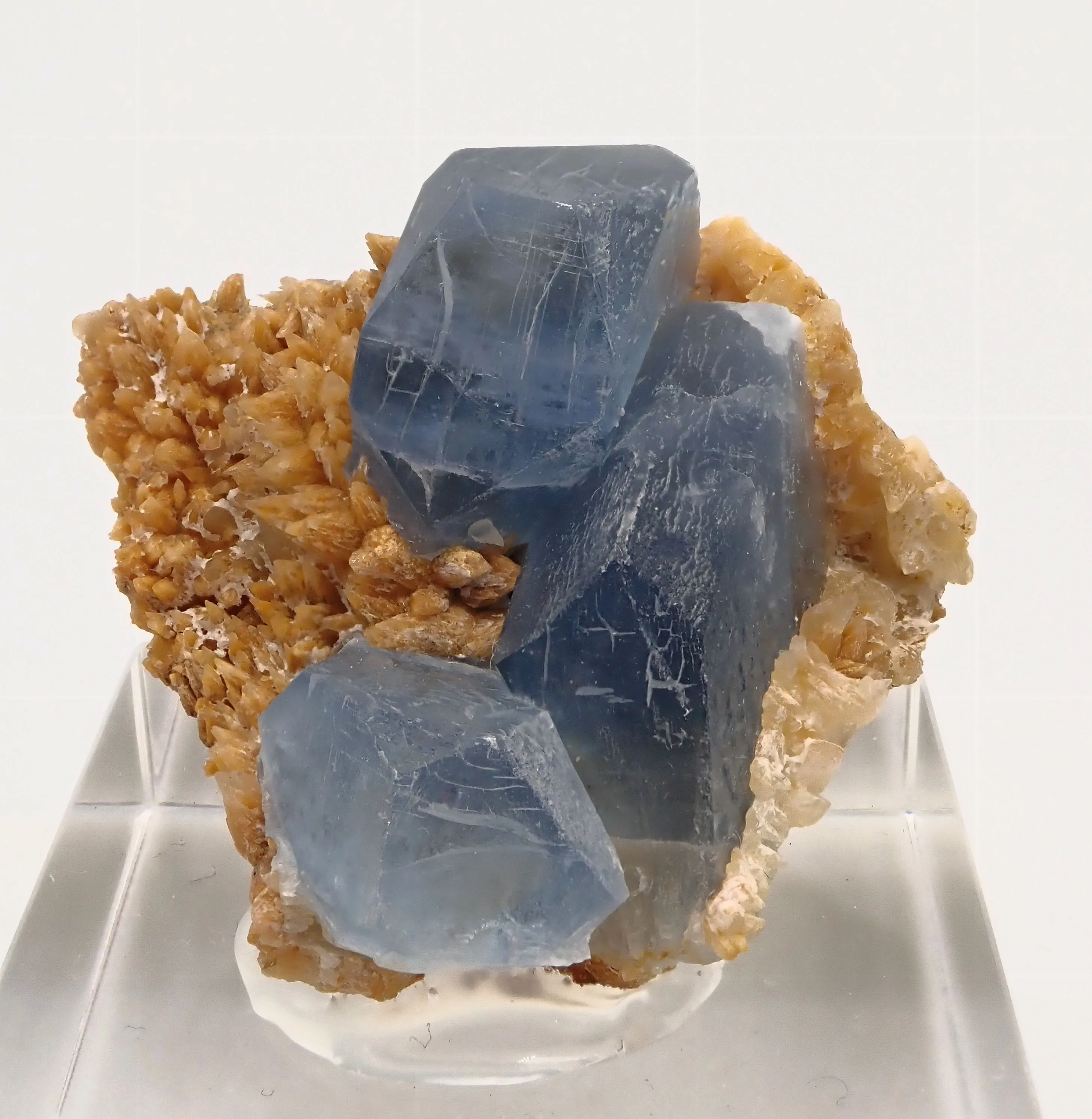 Celestine with Calcite - image 2