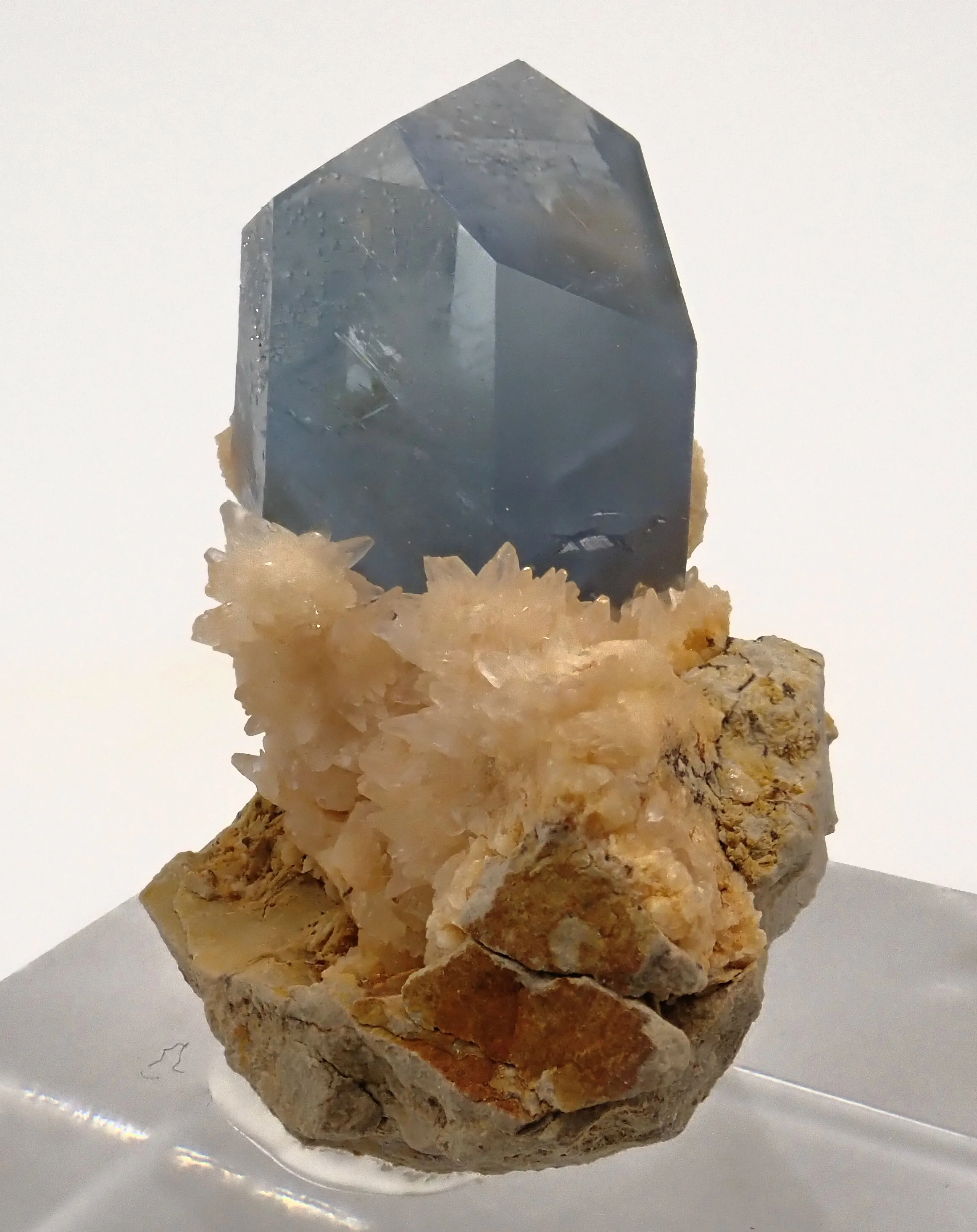 Celestine with Calcite - image 4