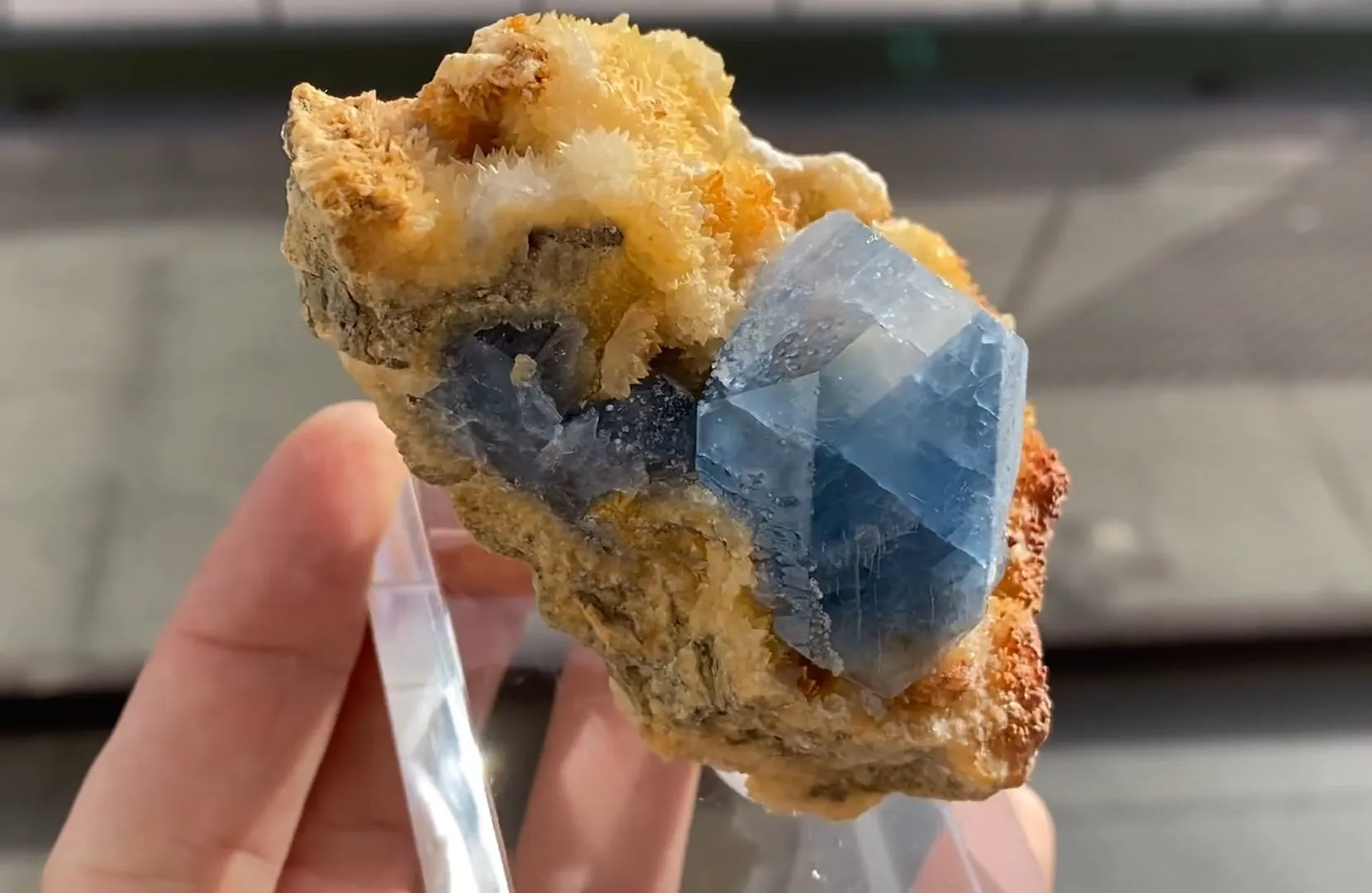 Celestine with Calcite - image 5