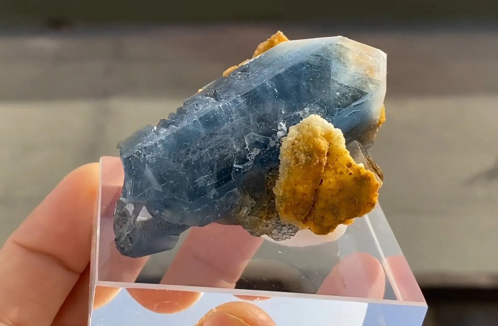Celestine with Calcite - image 5