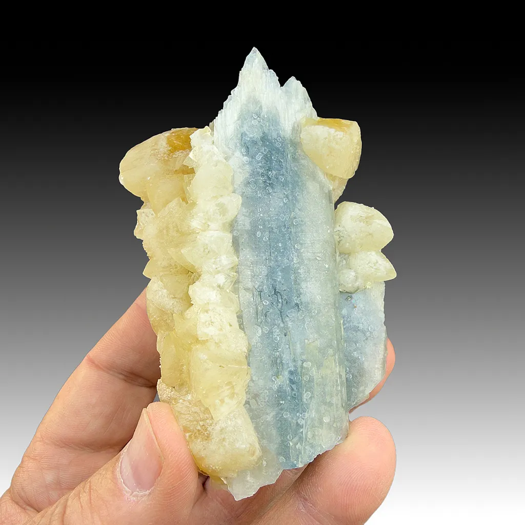 Celestine with Calcite image