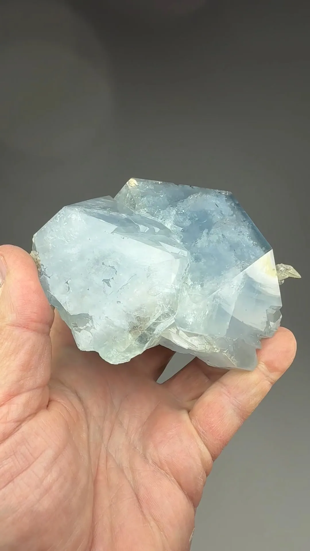 Celestine with Calcite - image 2