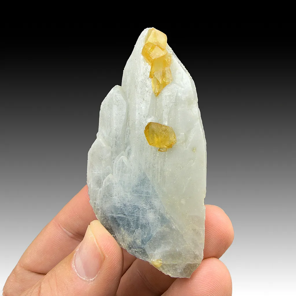 Celestine with Calcite image