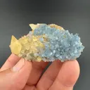 Celestine with Calcite - image 2
