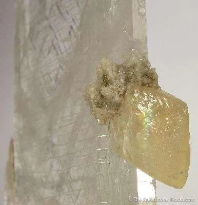 Celestine With Calcite - image 2