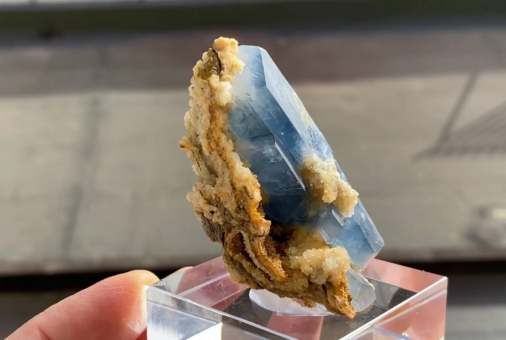 Celestine with Calcite - image 5