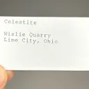 Celestine with Calcite - image 2