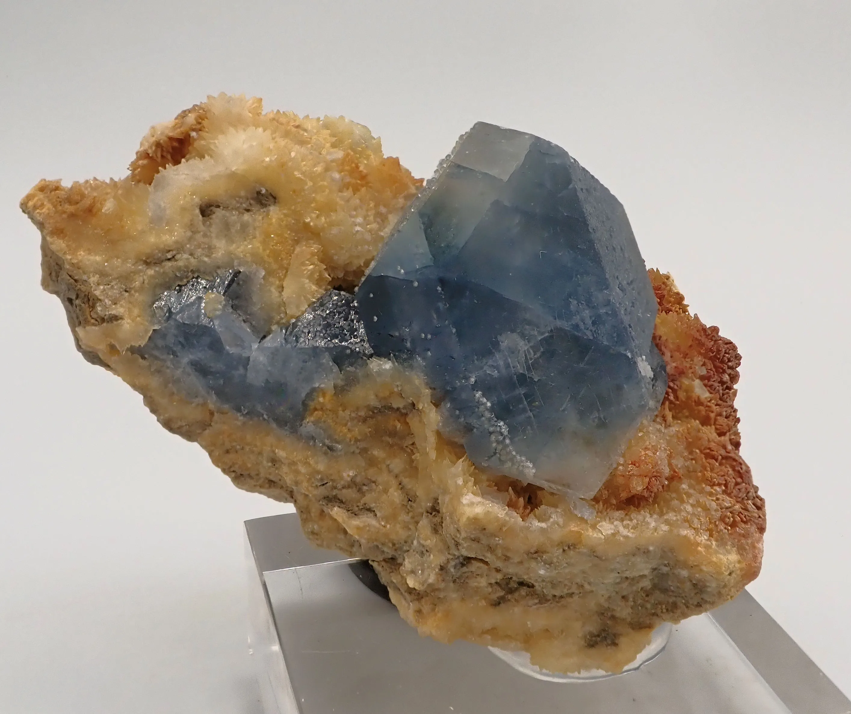 Celestine with Calcite - image 2