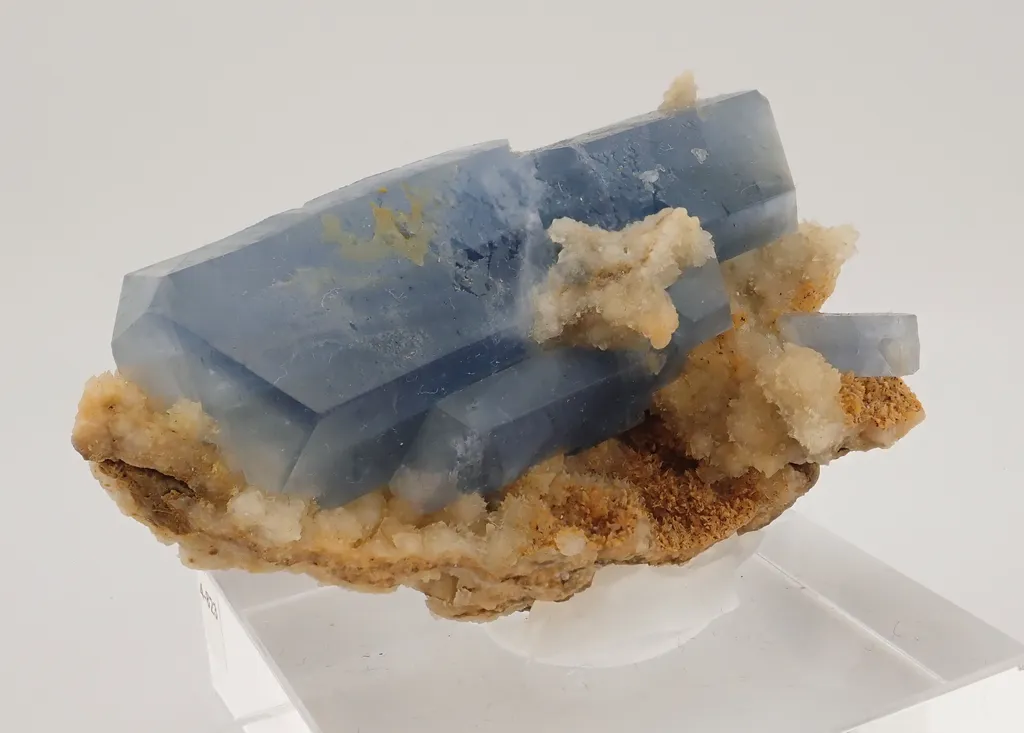Celestine with Calcite image