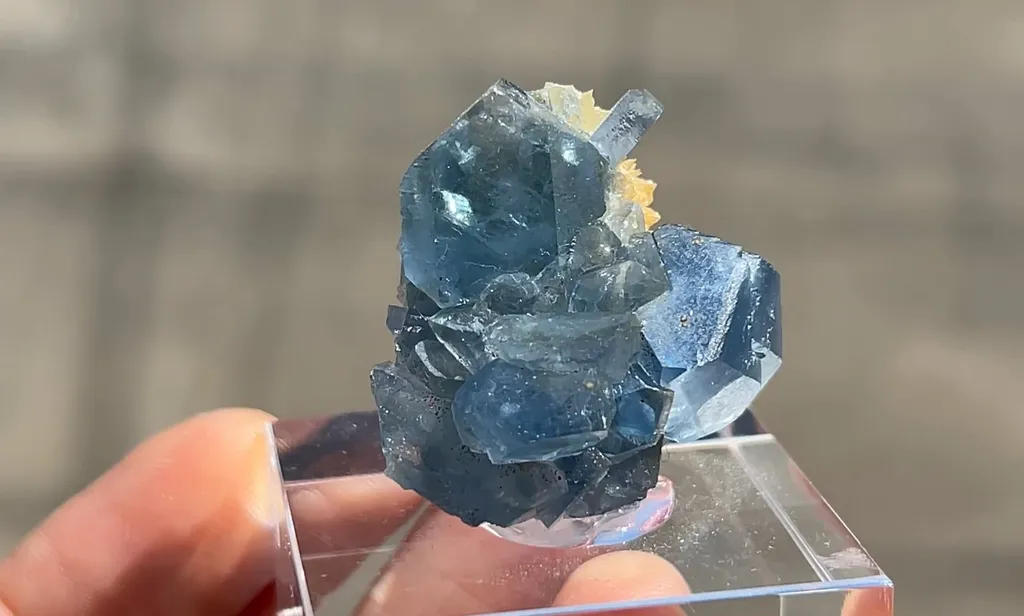 Celestine with Calcite - image 2