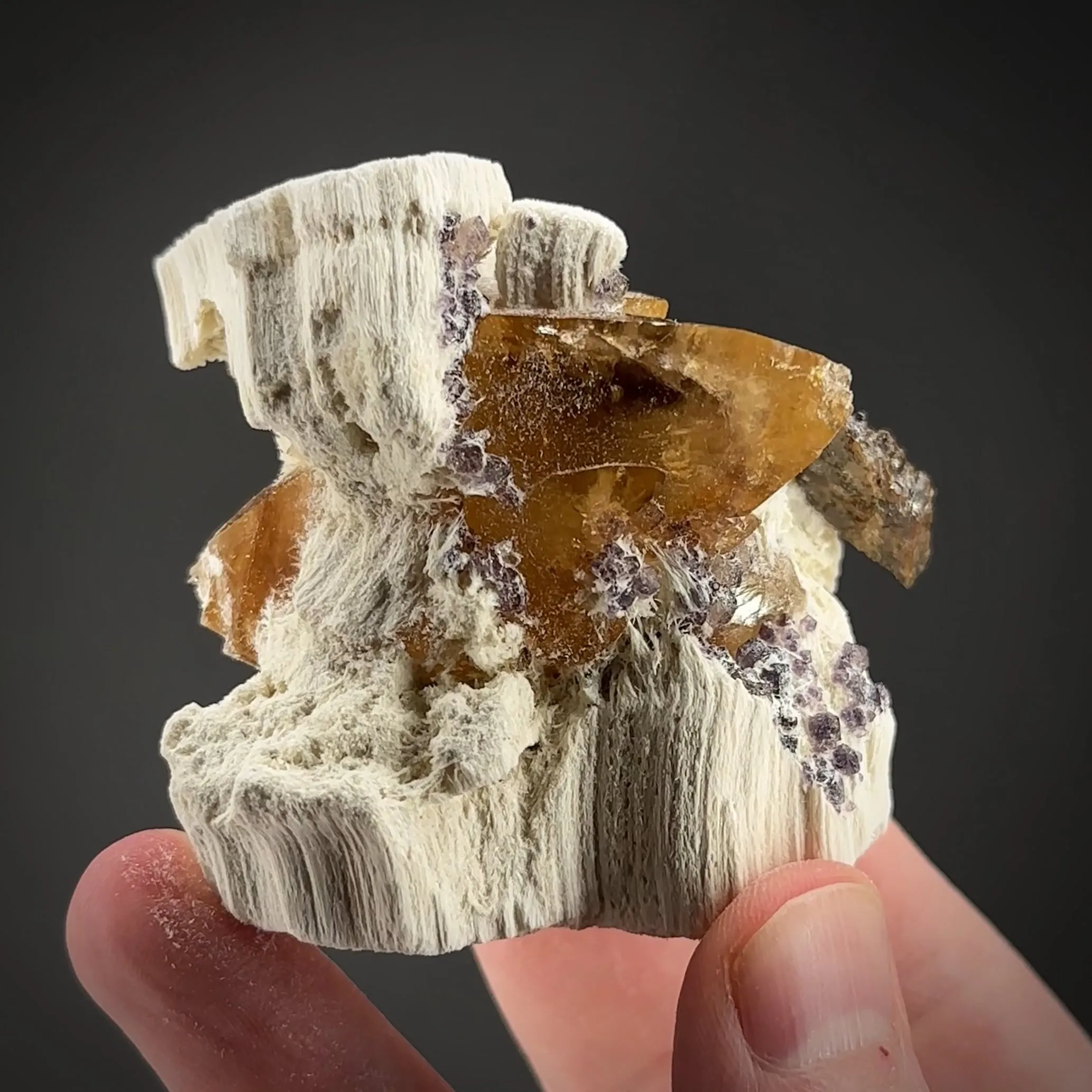 Celestine with Calcite, Fluorite, and Sphalerite - image 2