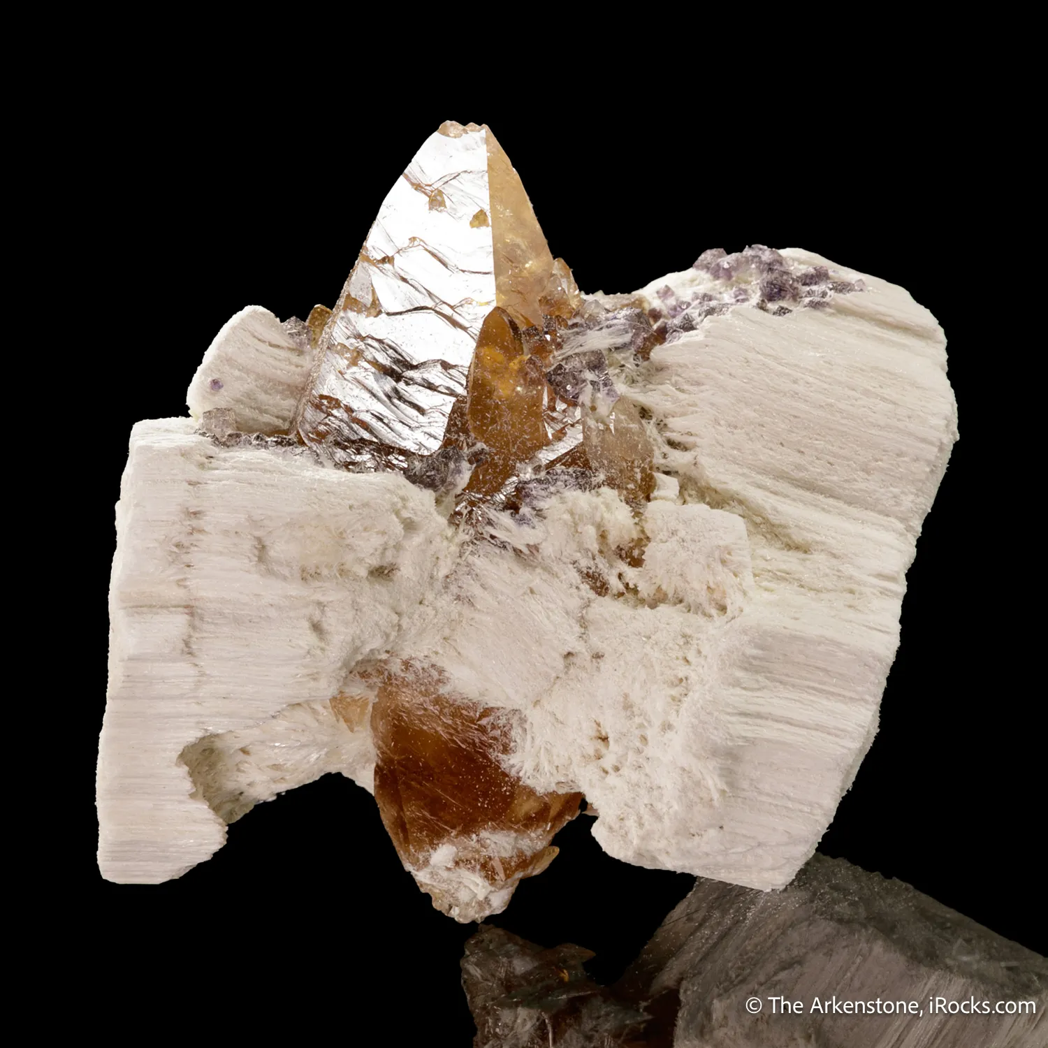 Celestine with Calcite, Fluorite, and Sphalerite - image 4