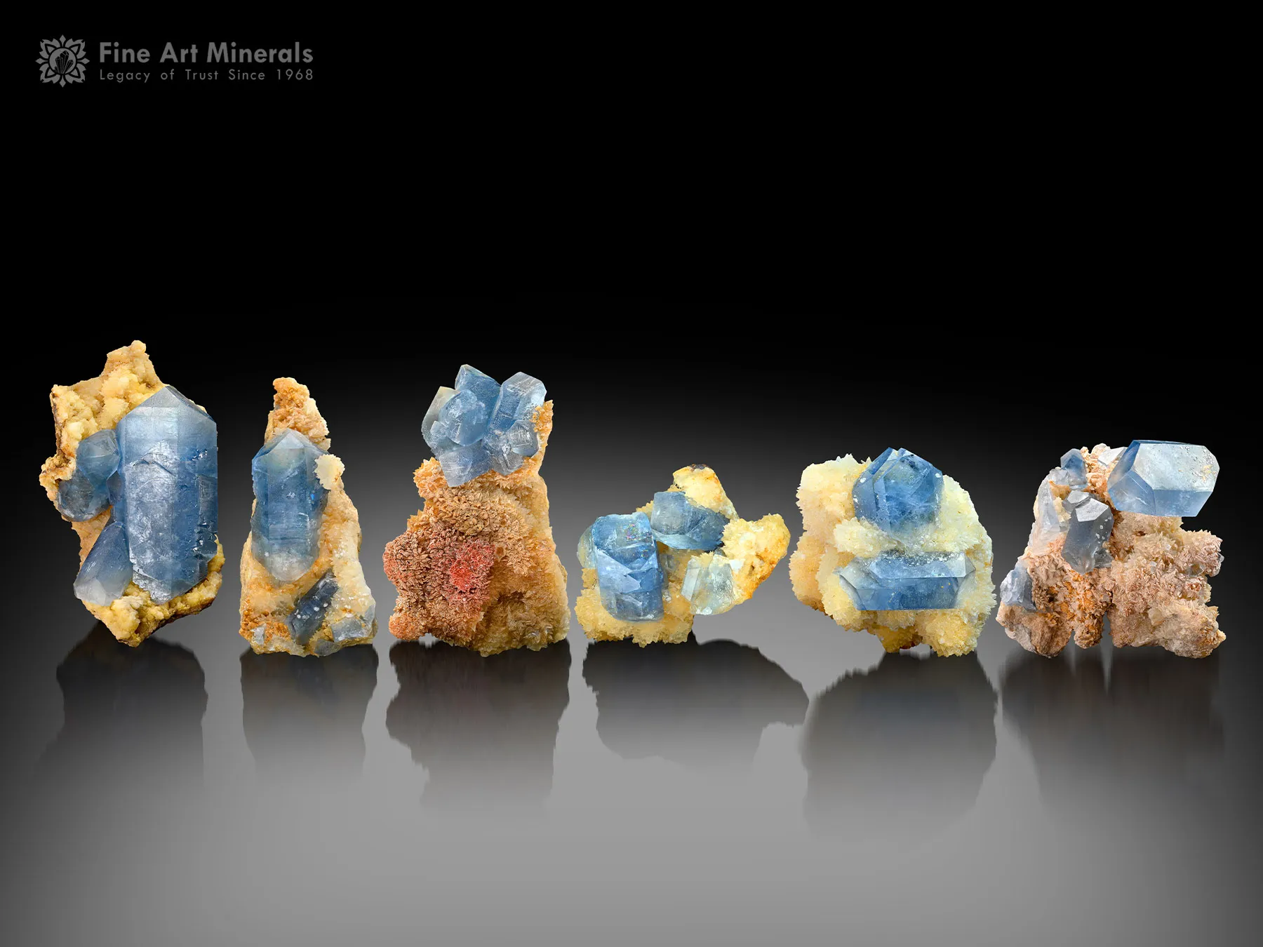 Celestine with Calcite from Afghanistan - image 4