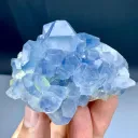 Celestine with Calcite from Afghanistan - image 5