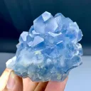 Celestine with Calcite from Afghanistan - image 4