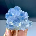 Celestine with Calcite from Afghanistan - image 7