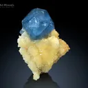 Celestine with Calcite from Afghanistan - image 3