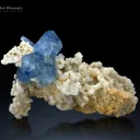Celestine with Calcite from Afghanistan - image 2