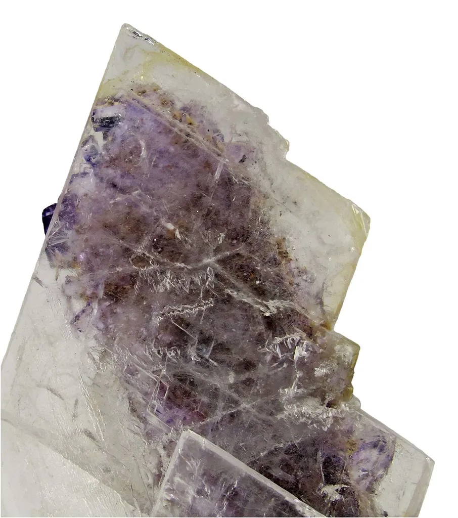 Celestine With Fluorite - image 2