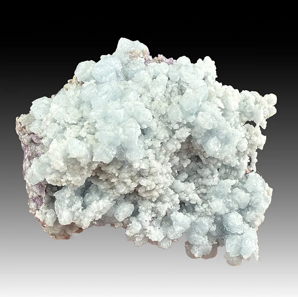 Celestine with Fluorite image