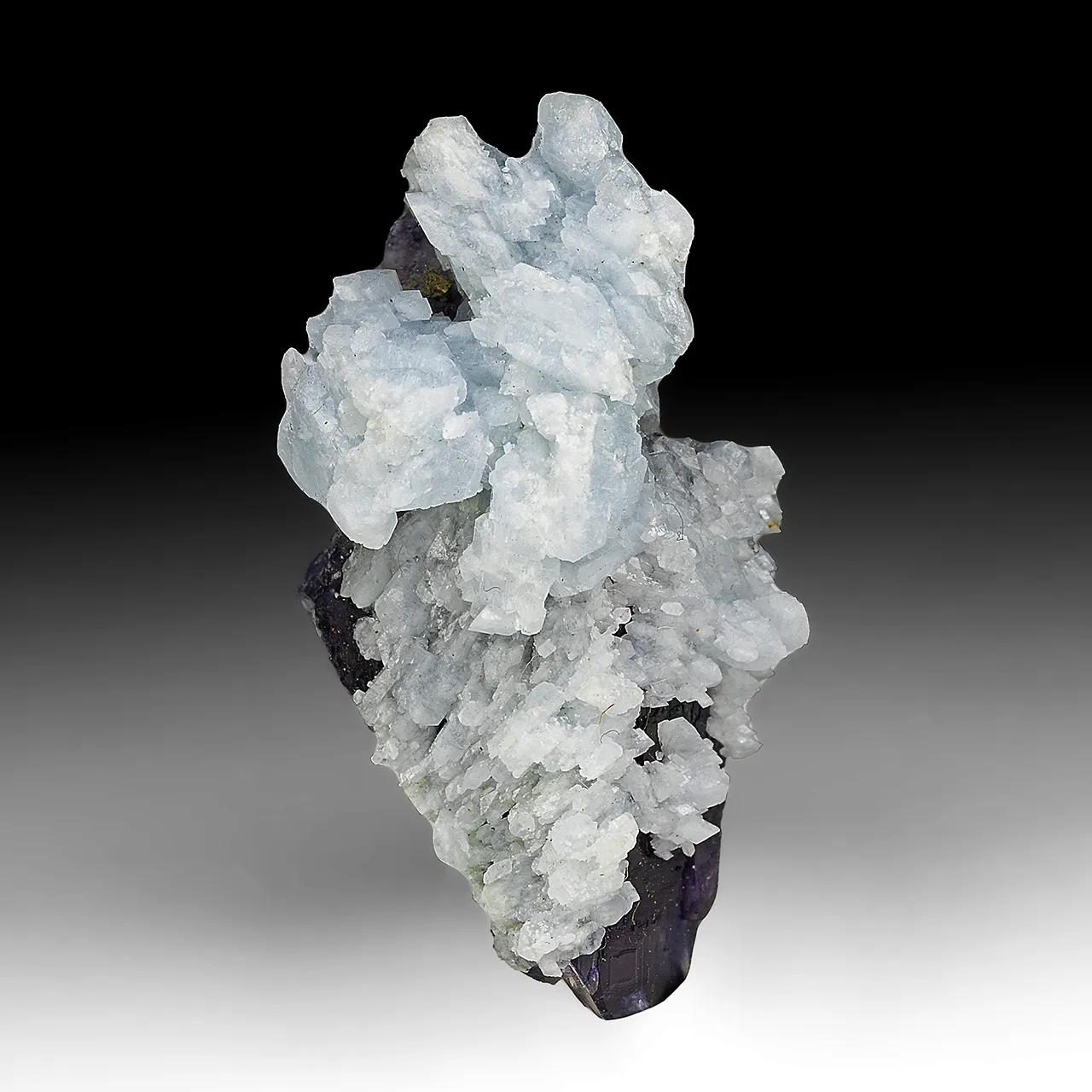 Celestine with Fluorite - image 1