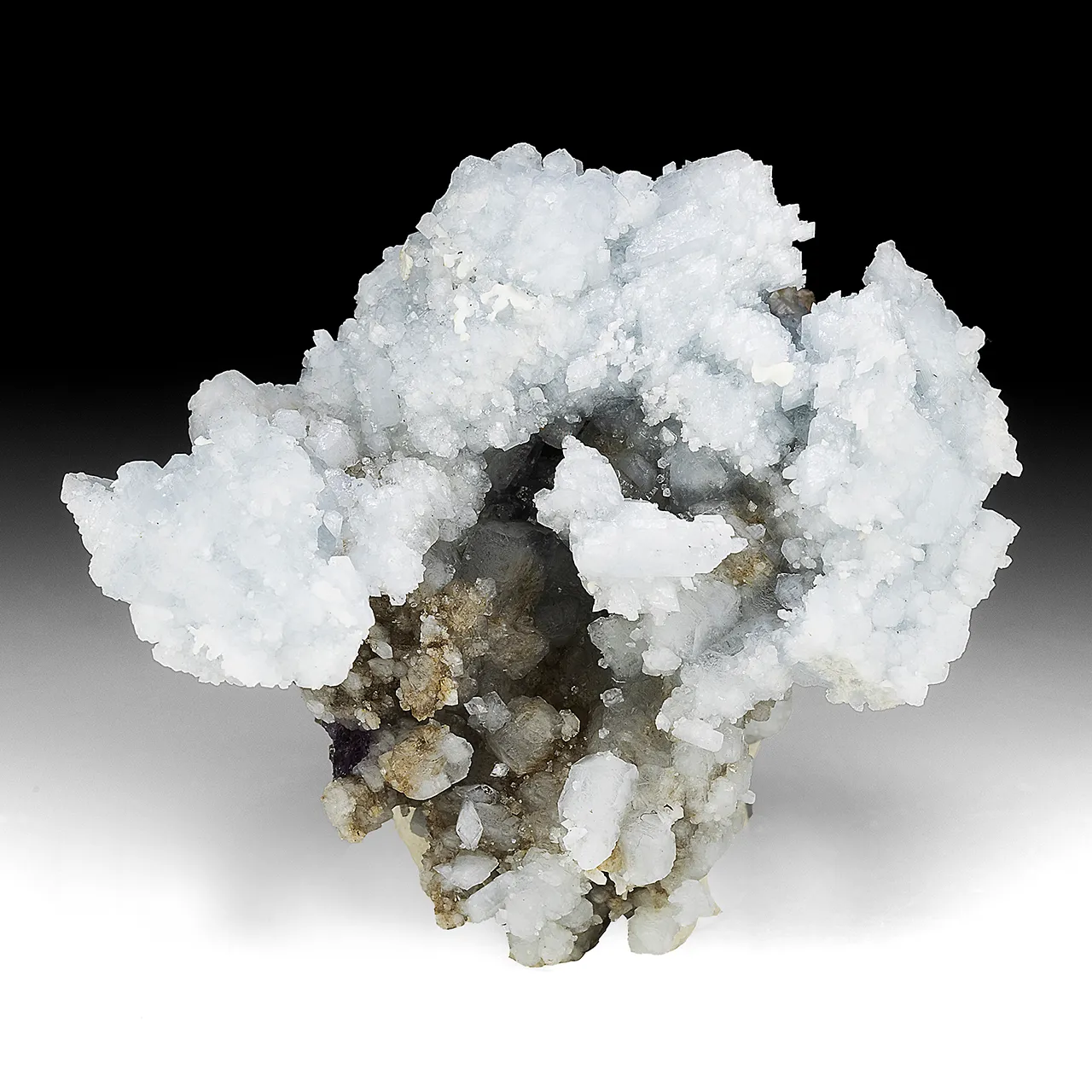 Celestine with Fluorite - image 1