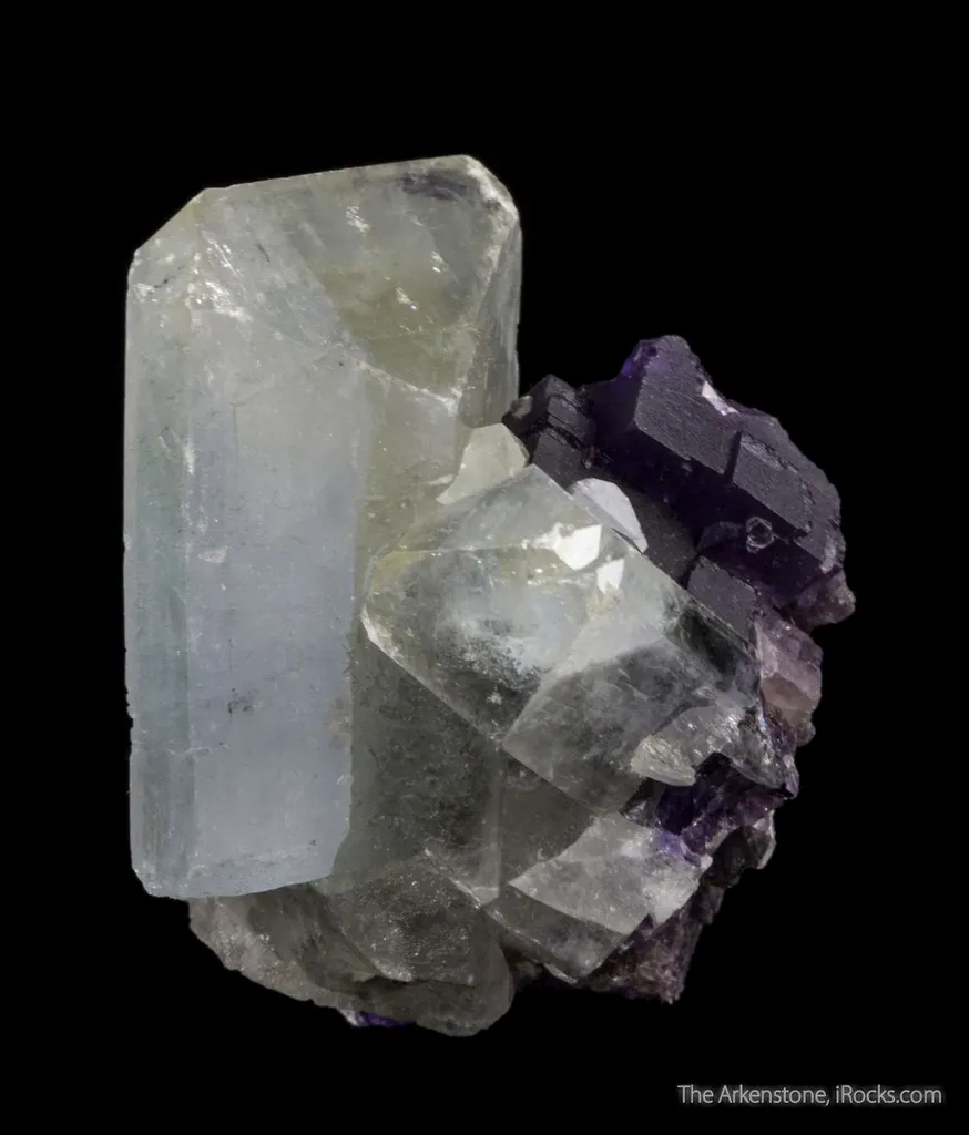 Celestine with Fluorite (rare combination) - image 4