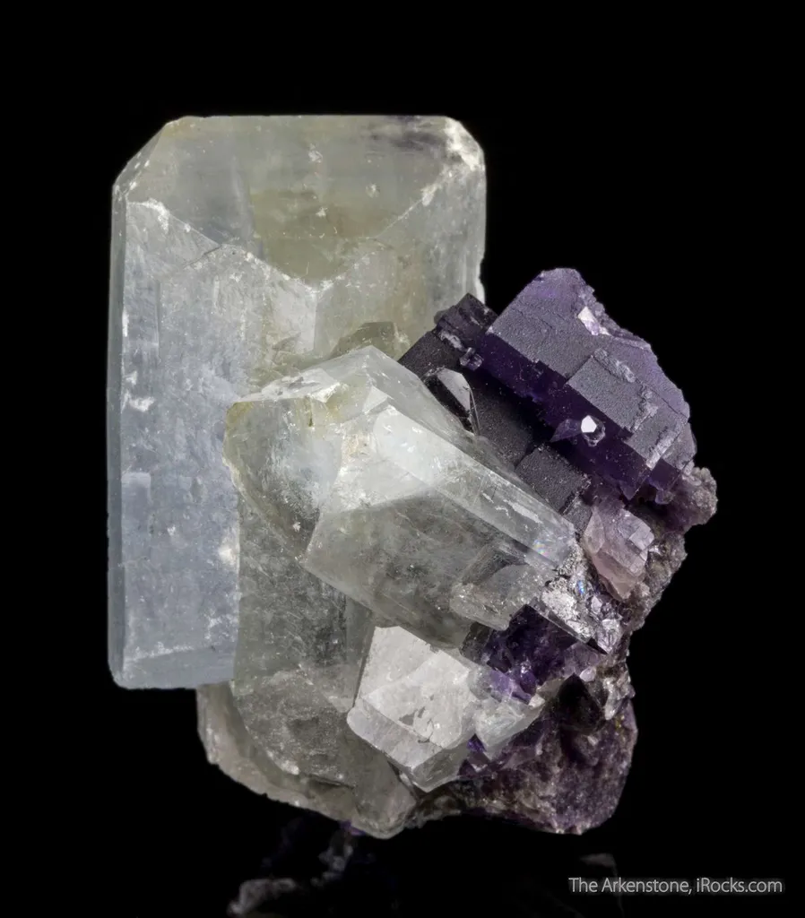 Celestine with Fluorite (rare combination) - image 2