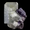 Celestine with Fluorite (rare combination) - image 2