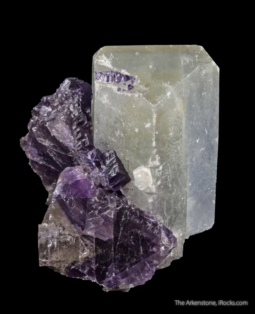 Celestine with Fluorite (rare combination) - image 5