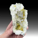 Celestine with Quartz - image 1