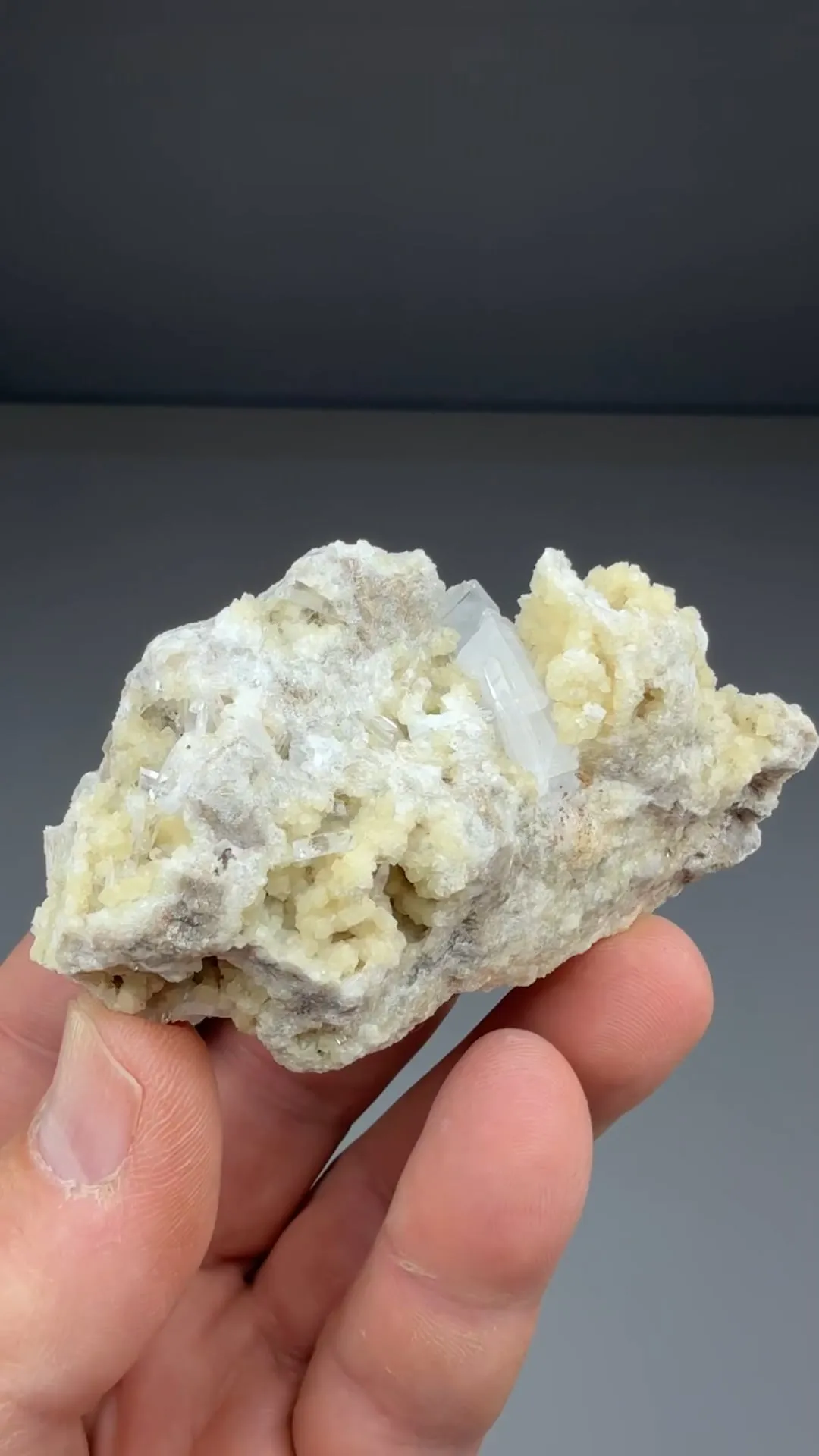 Celestine with Strontianite - image 2