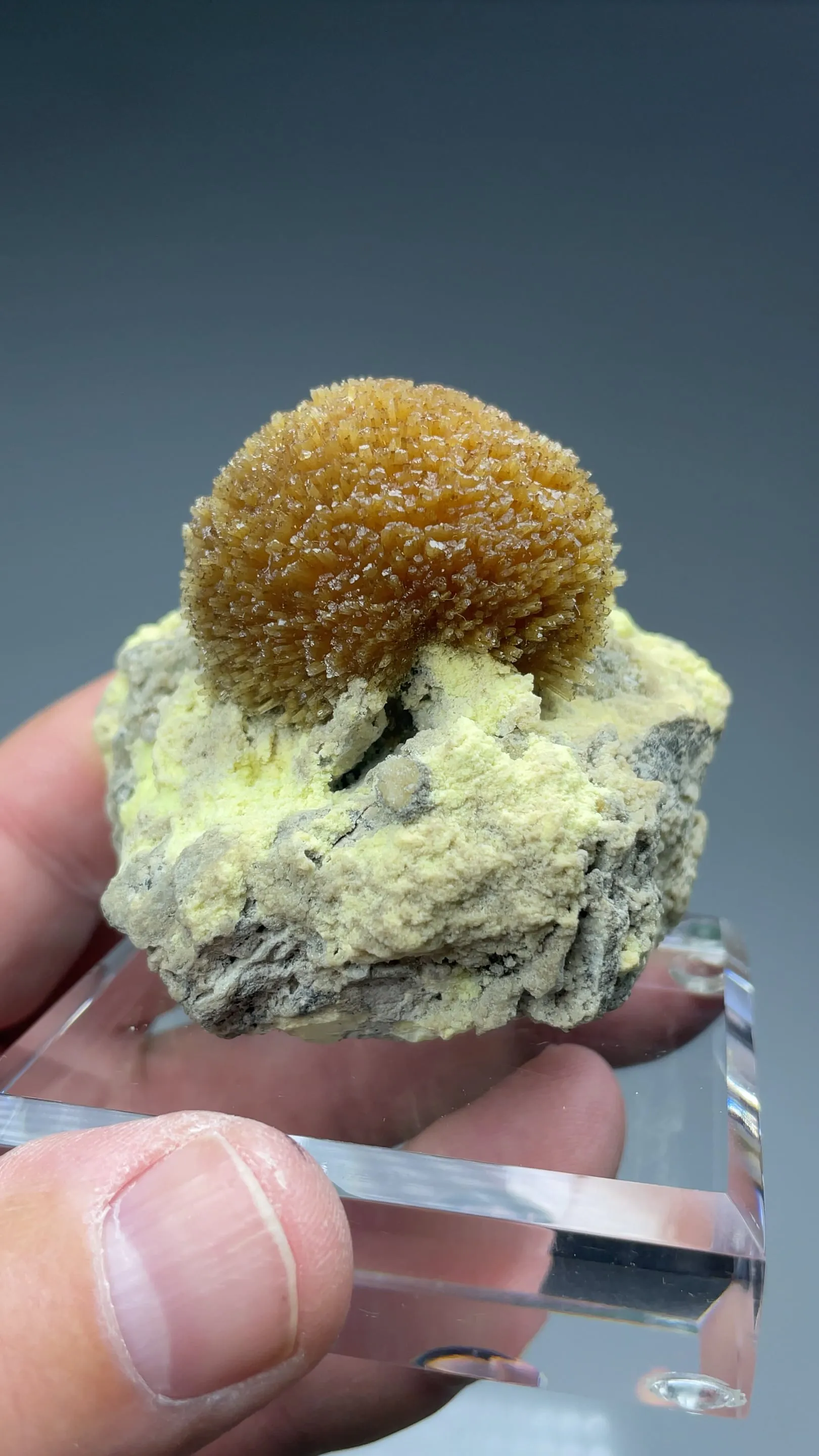 Celestine with Sulfur - image 2