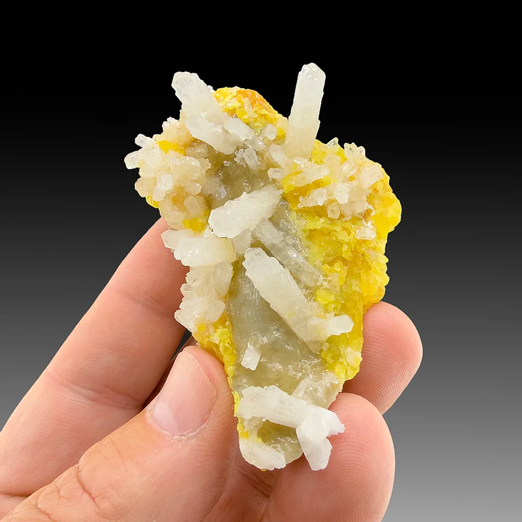 Celestine with Sulfur - image 1