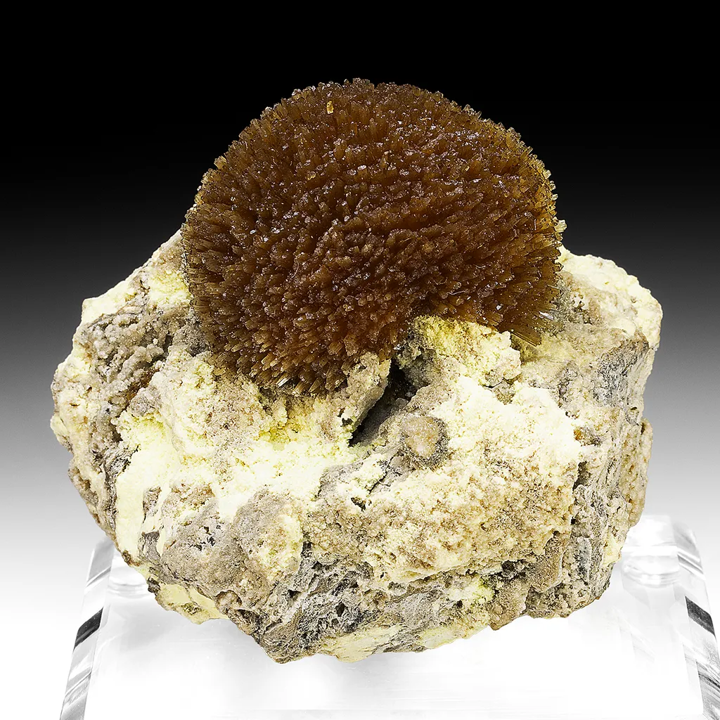 Celestine with Sulfur image