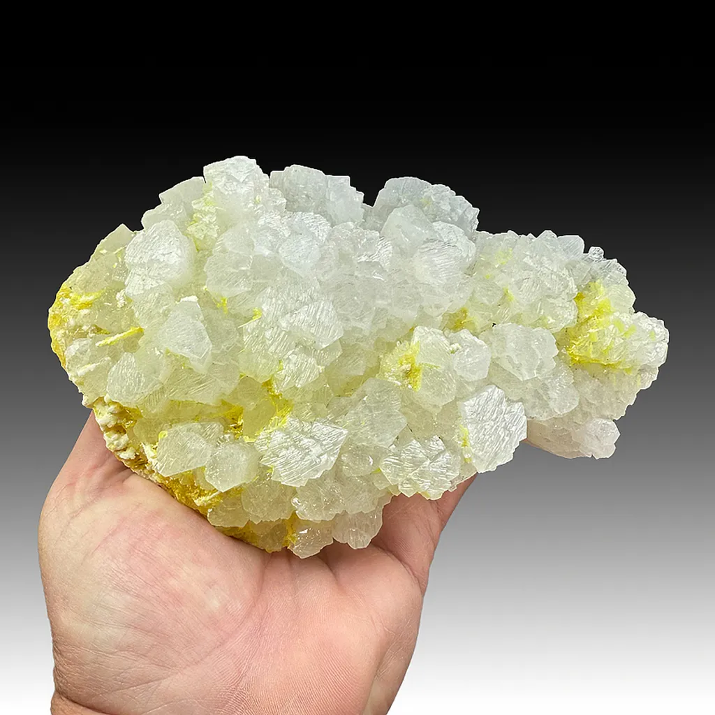 Celestine with Sulfur image