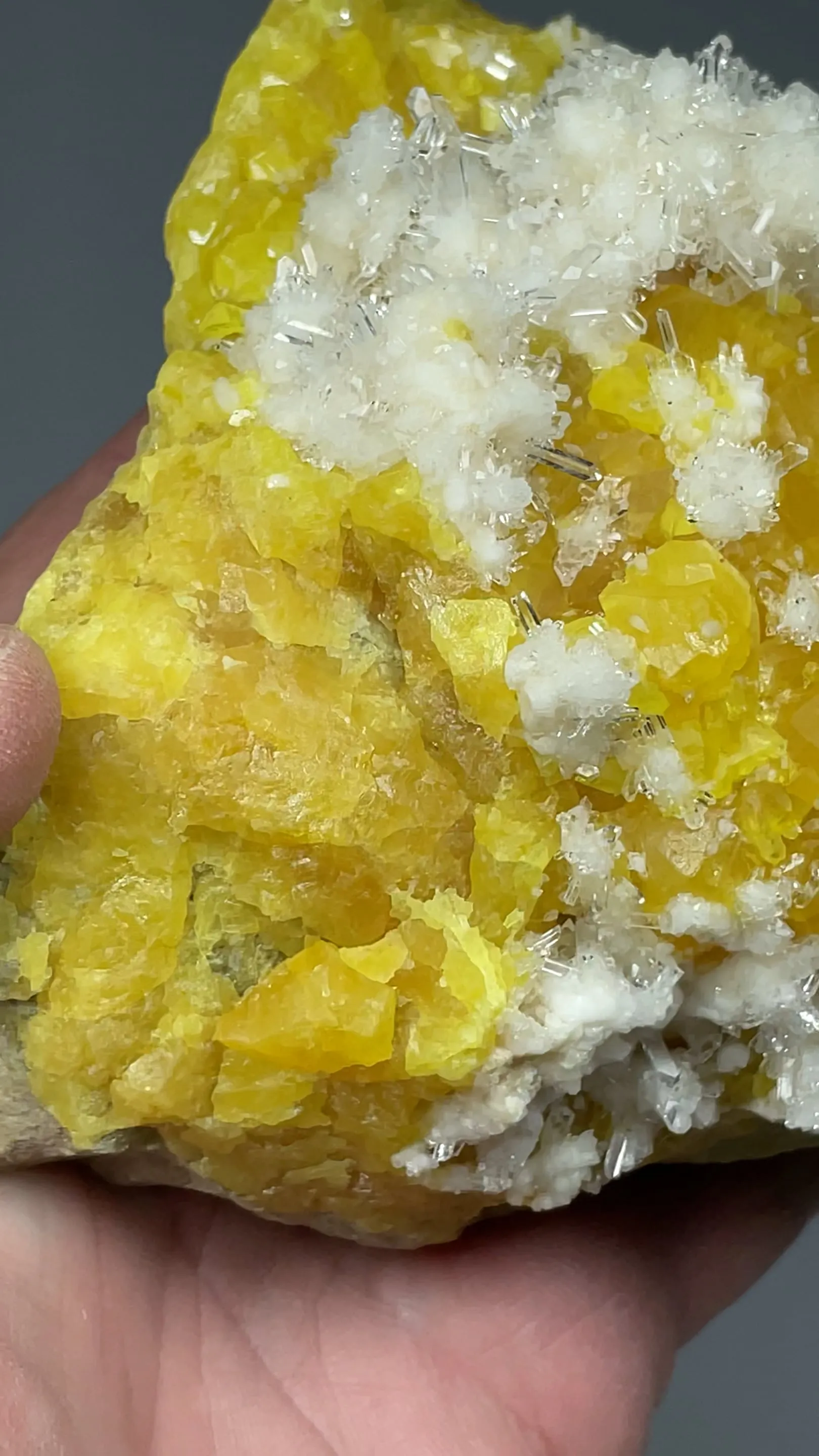 Celestine with Sulfur - image 2