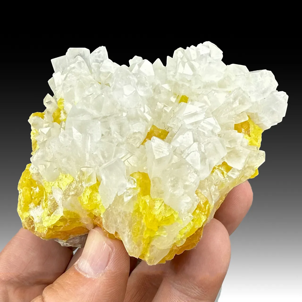 Celestine with Sulfur - image 1
