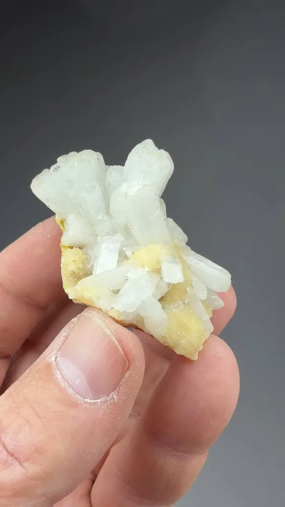 Celestine with Sulfur - image 2