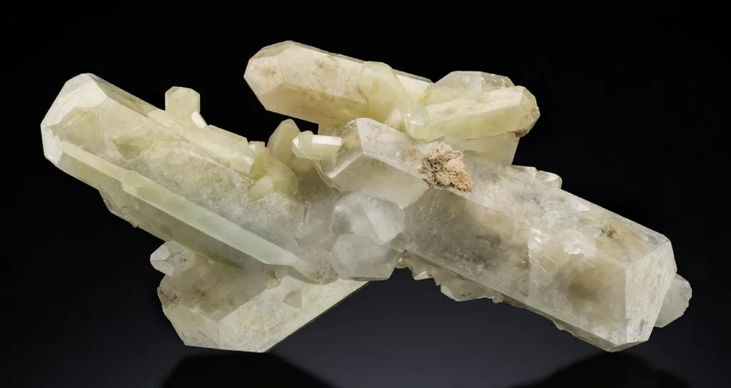 Celestine with Sulfur inclusions image