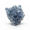 Celestite Cluster on Calcite - image 1