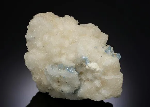 Celestite on Calcite image